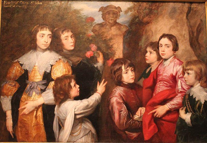 Anthony Van Dyck A Family Group Sweden oil painting art